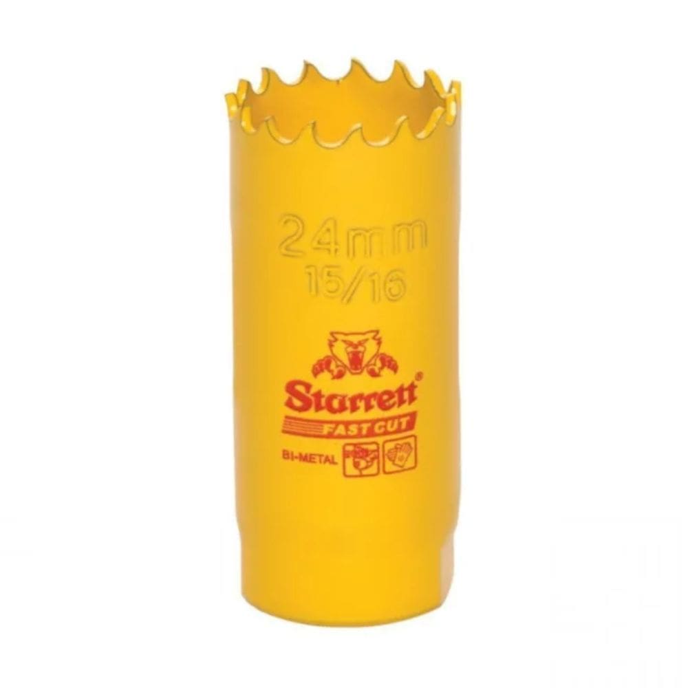 Serra Copo 24mm Starrett FCH1056-G P/ Corte Metálico
