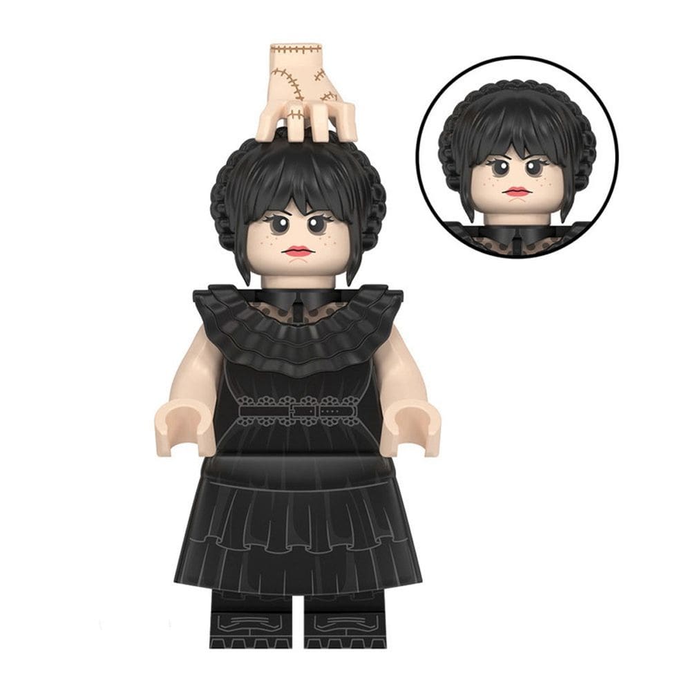 Boneca Wandinha Vandinha Wednesday Addams Bloco De Montar Escolha Modelo