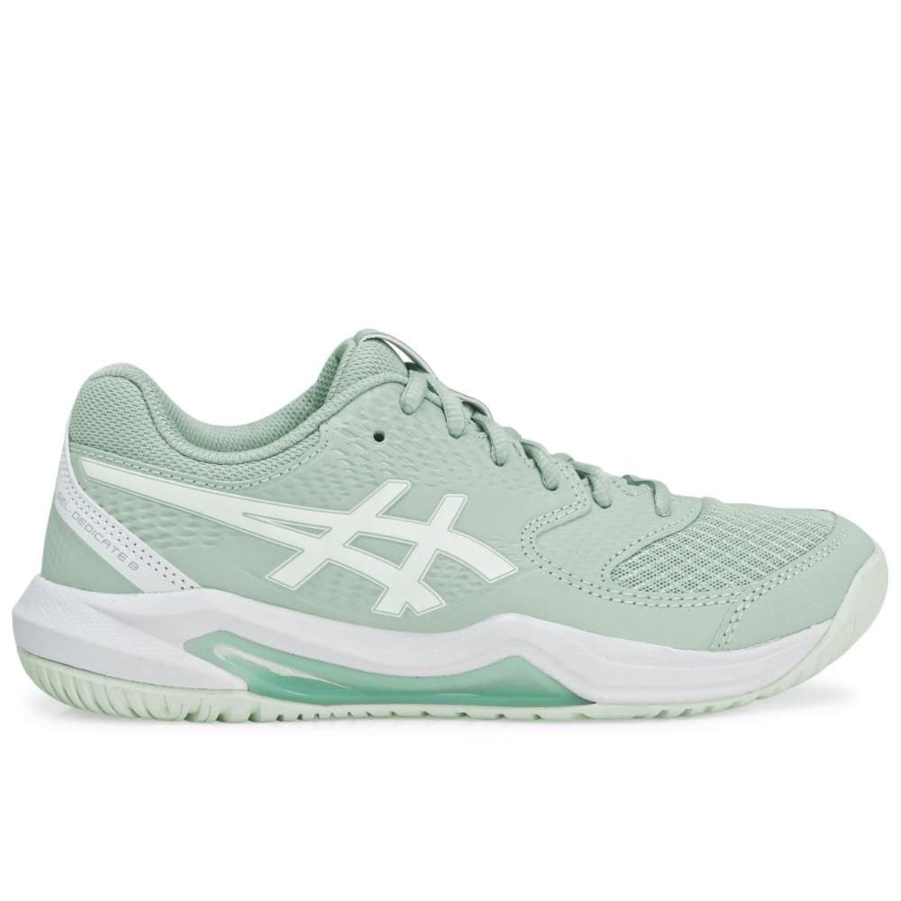 Tênis Asics Gel Dedicate 8 All Court - Verde Claro e Branco