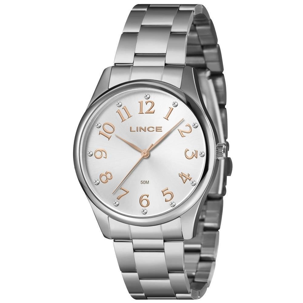 Relógio Lince Feminino Ref: Lrmj177L40 S2Sx Casual Prateado