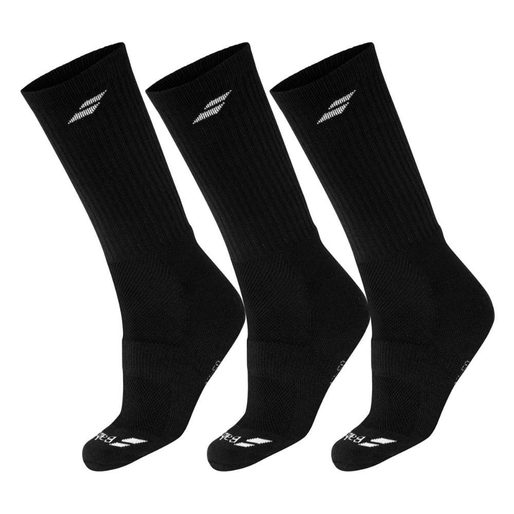 Meia Babolat Pairs Pack Com 03 Pares 42 ao 47 Preto