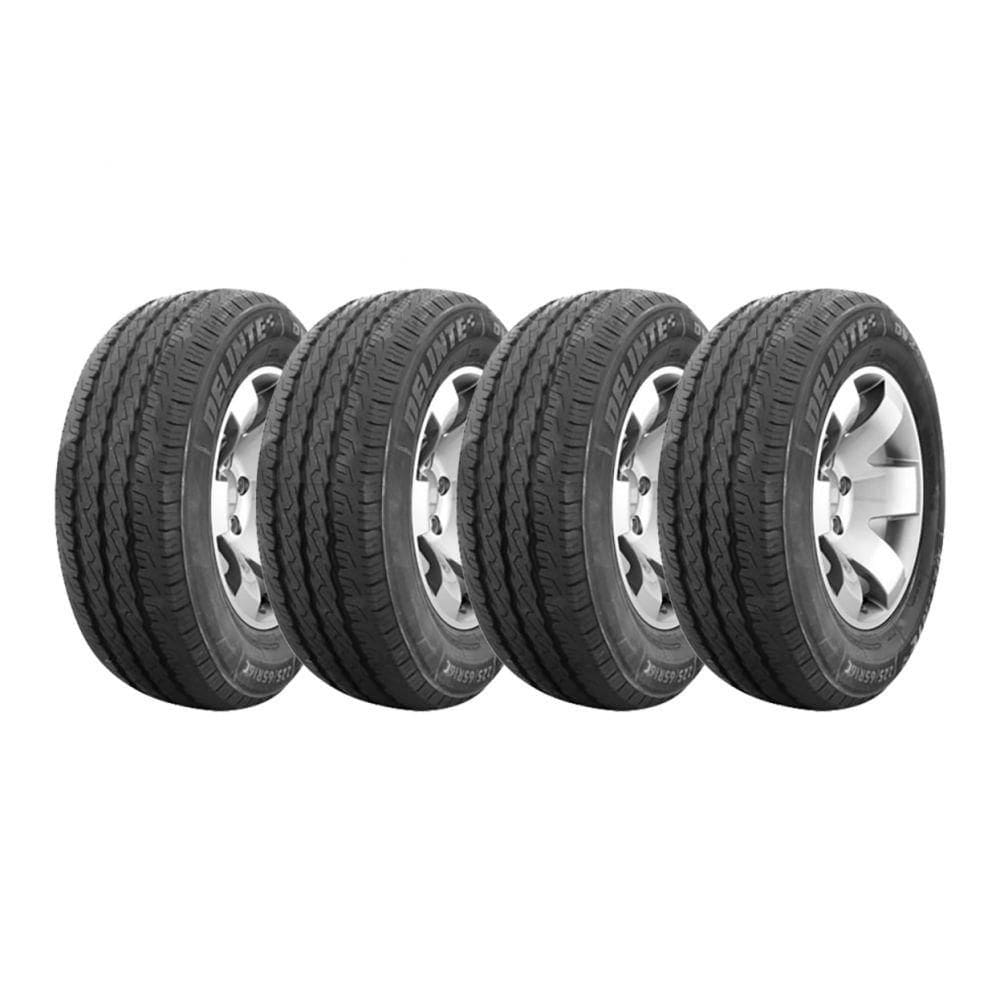 Kit 4 Pneus Delinte Aro 15C 205/70 R15C DV2+ 8 Lonas 106/104S