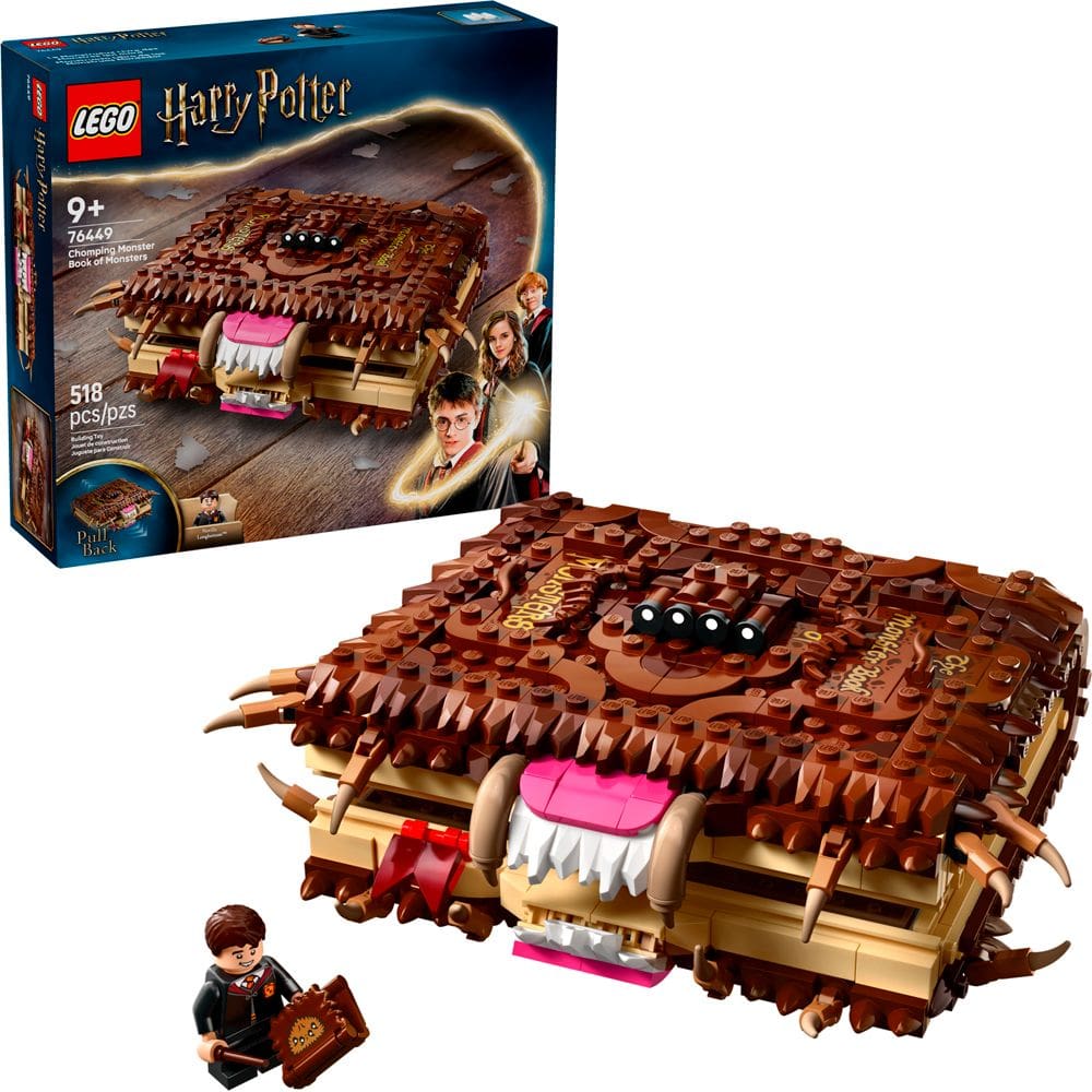 Lego Harry Potter Livro Monstruoso dos Monstros 76449 518pcs