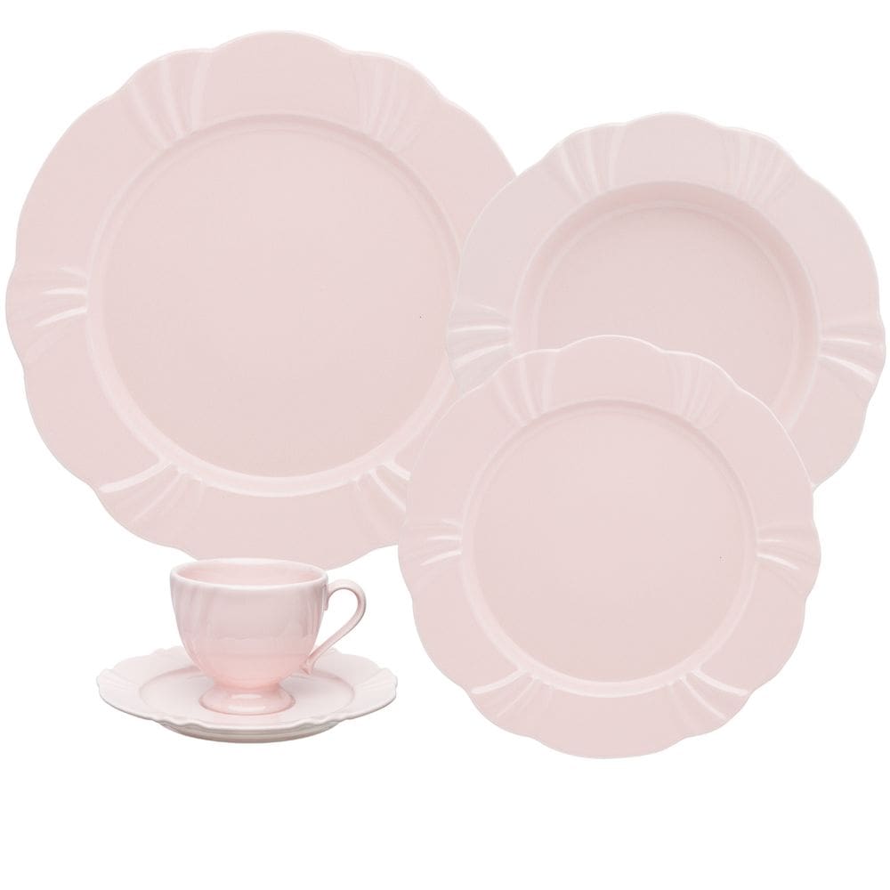 Aparelho de Jantar 20 Peças Soleil Blush Oxford