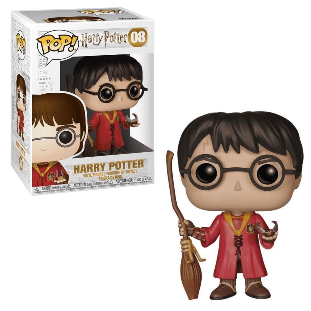 Boneco Funko Pop Harry Potter - Harry No Quadribol