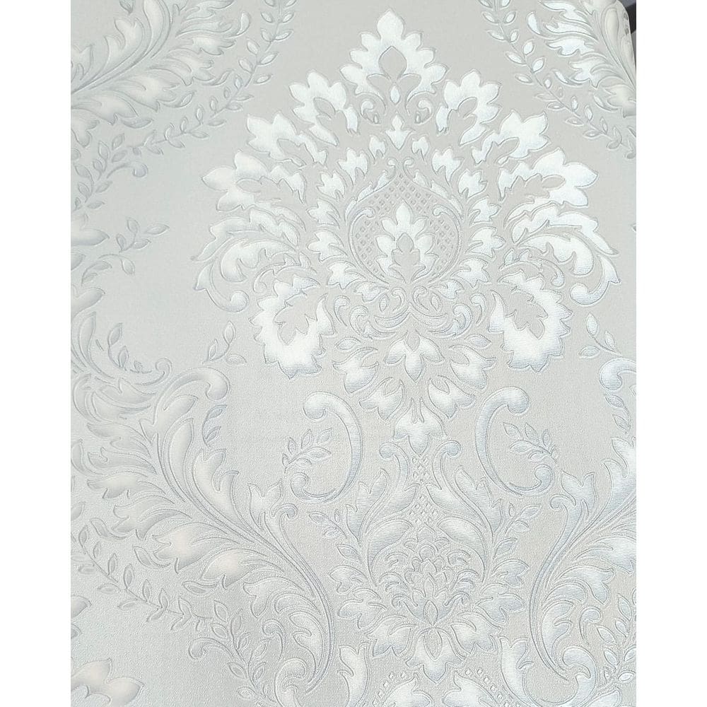 Papel de parede italiano, vinilico importado limpável, arabesco 45018