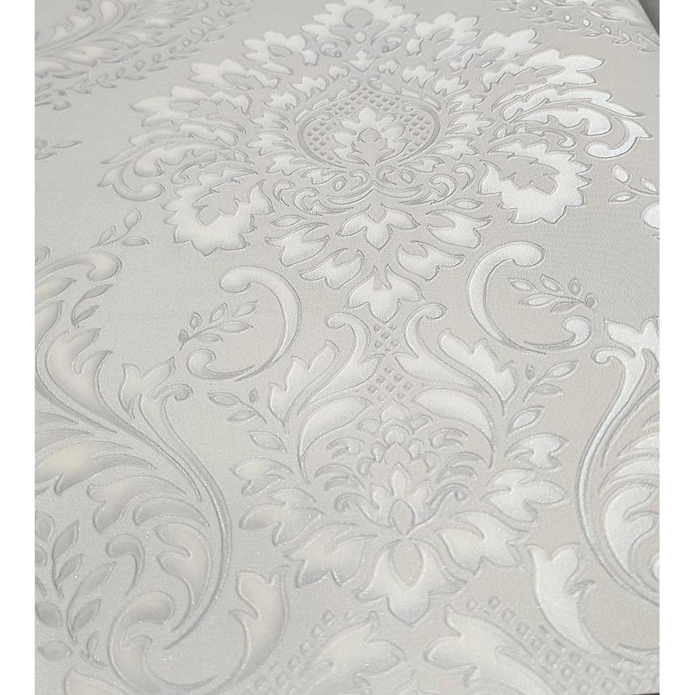 Papel de parede italiano, vinilico importado limpável, arabesco 45015