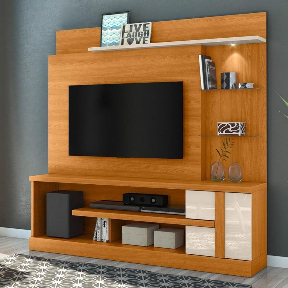 Estante Tv 1 Porta Metropolis Cumaru Opala