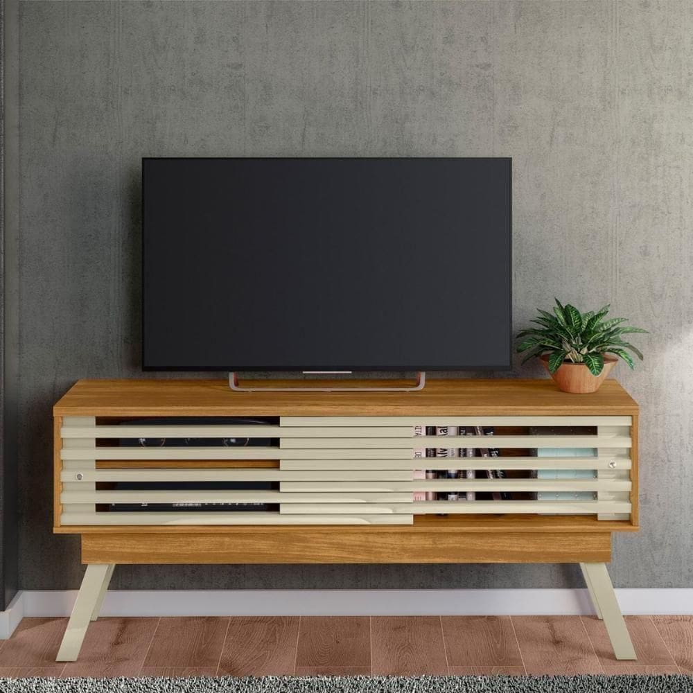 Rack 2 Portas 1.5 Arcelia Cumaru Opala