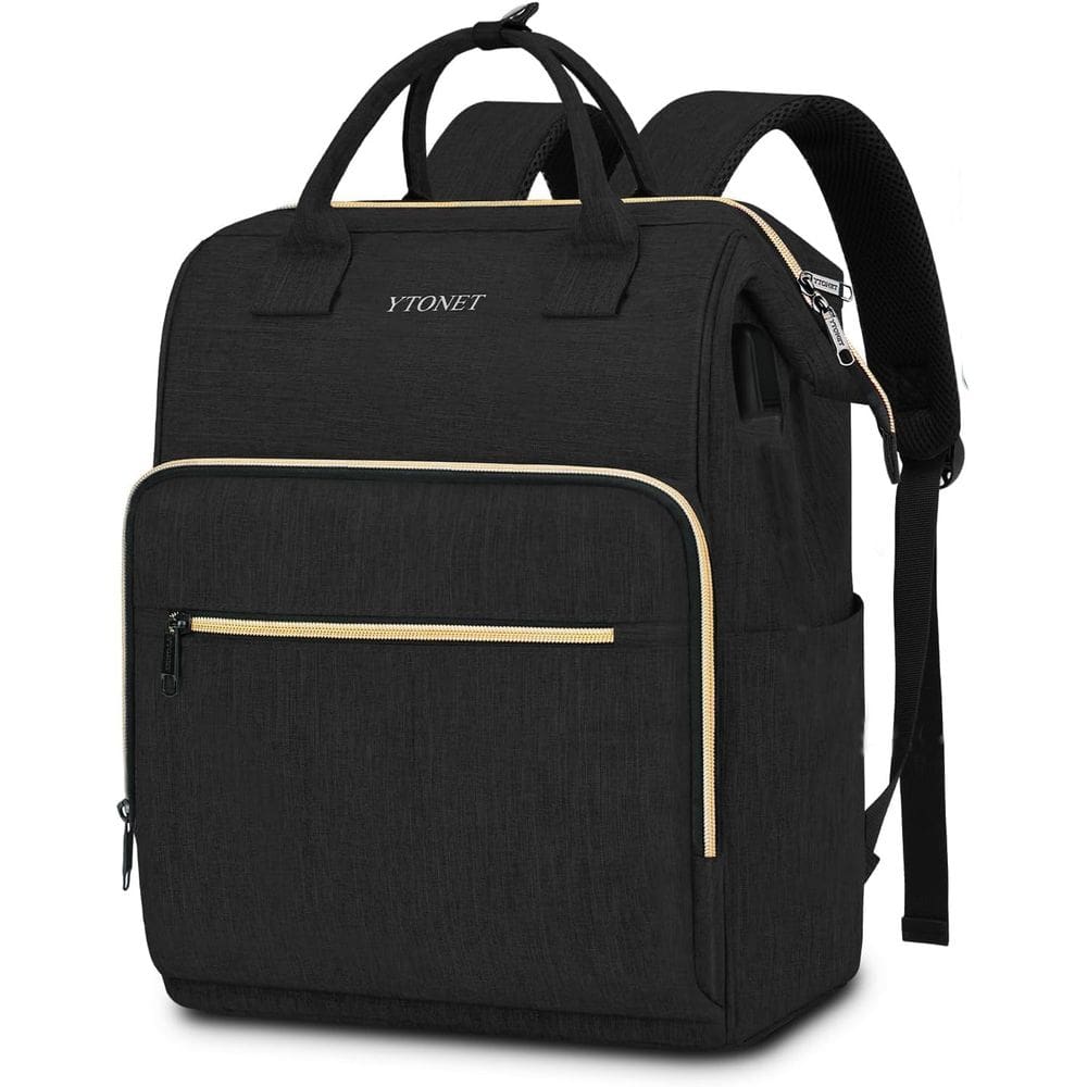 Mochila Ytonet Laptop 17.3&quot; com porta de carregamento USB preta