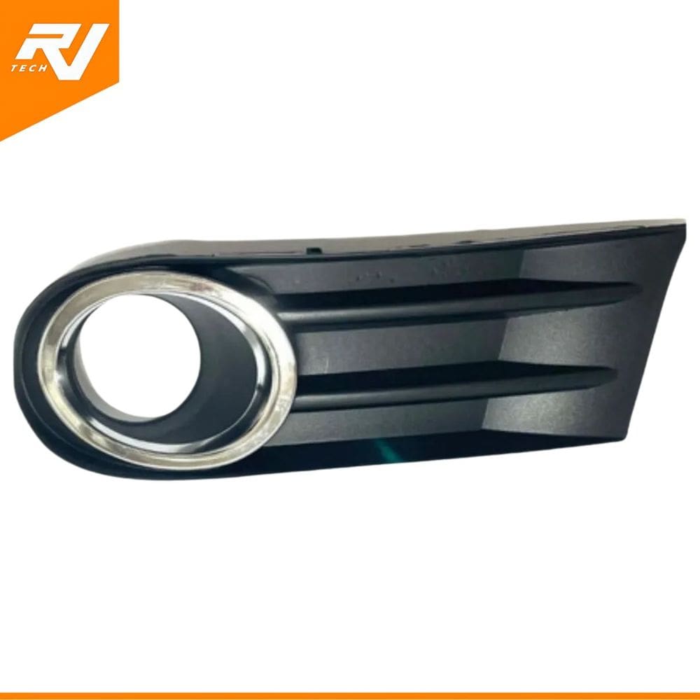 Tela Grade Moldura Farol de Milha Gol Voyage Saveiro G5 Aro Cromado