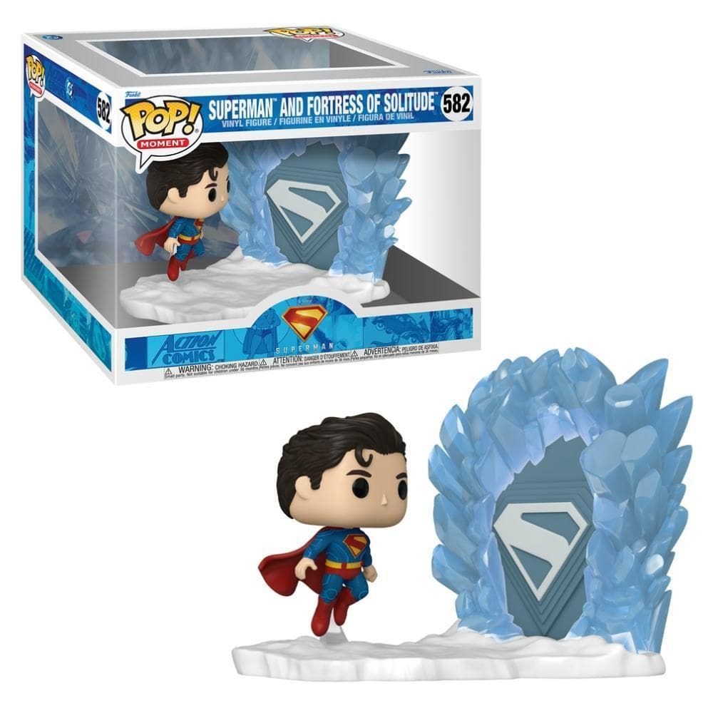 Boneco Funko Pop Dc Superman: Legacy - Fortaleza Da Solidão