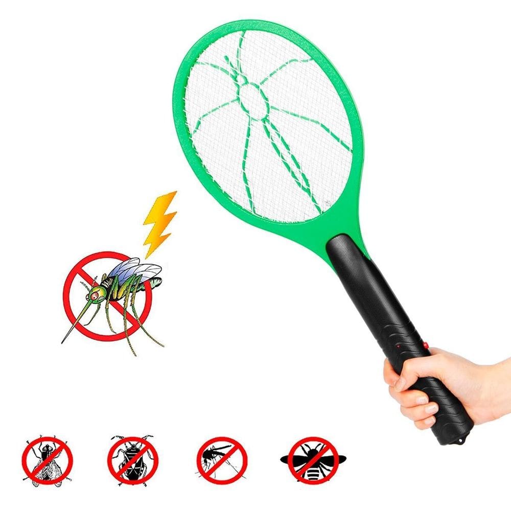 Raquete Mata Pernilongos Mosquitos Dengue Ideal Para Viagem