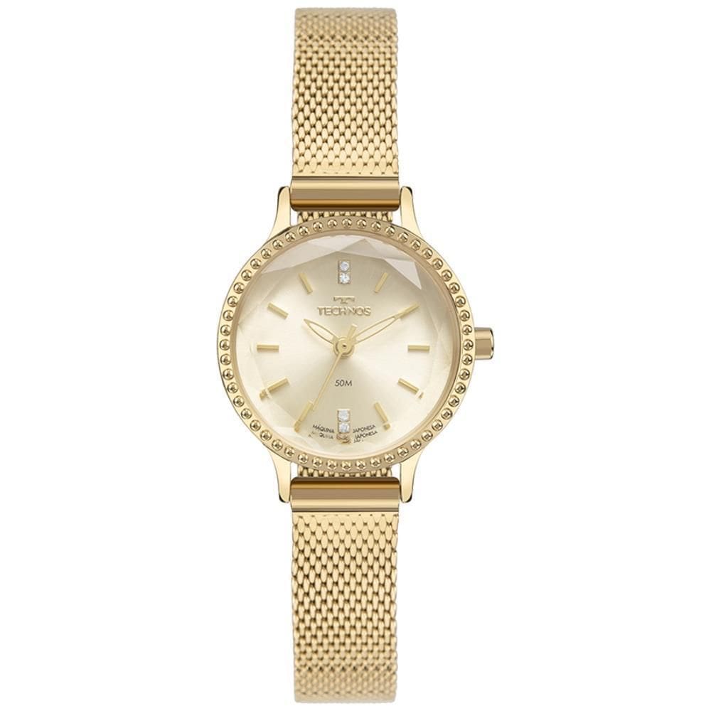 Relógio Technos Feminino Ref: Gl32Bg/1D Elegance Mesh