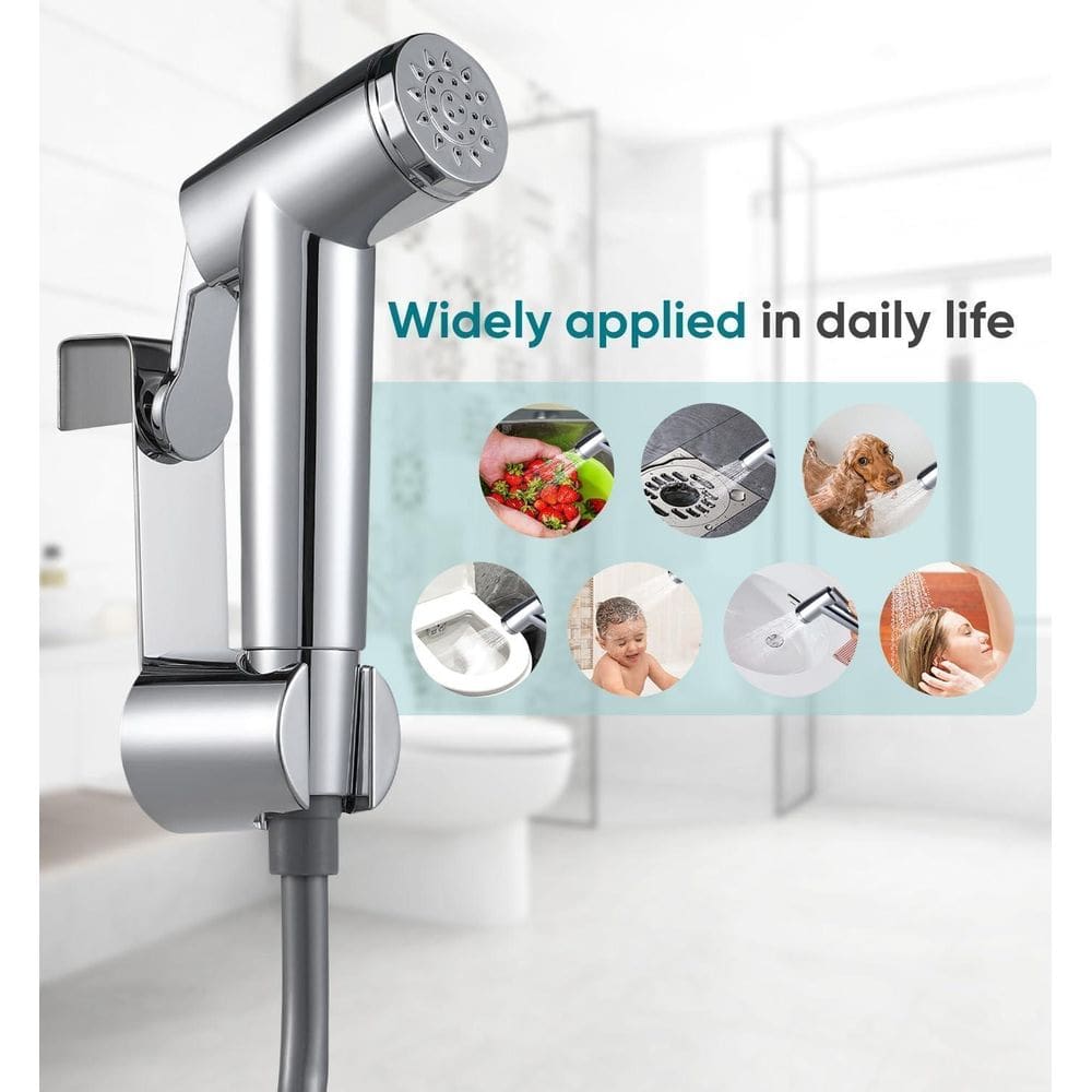 Ultra Ducha Higiênica Duas Saídas 1/2 Mm Aço 304 Inox