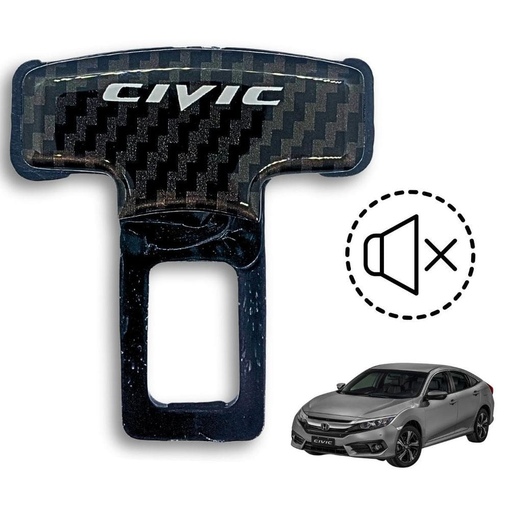 Fivela Cinto De Seguranca Anti Som Civic