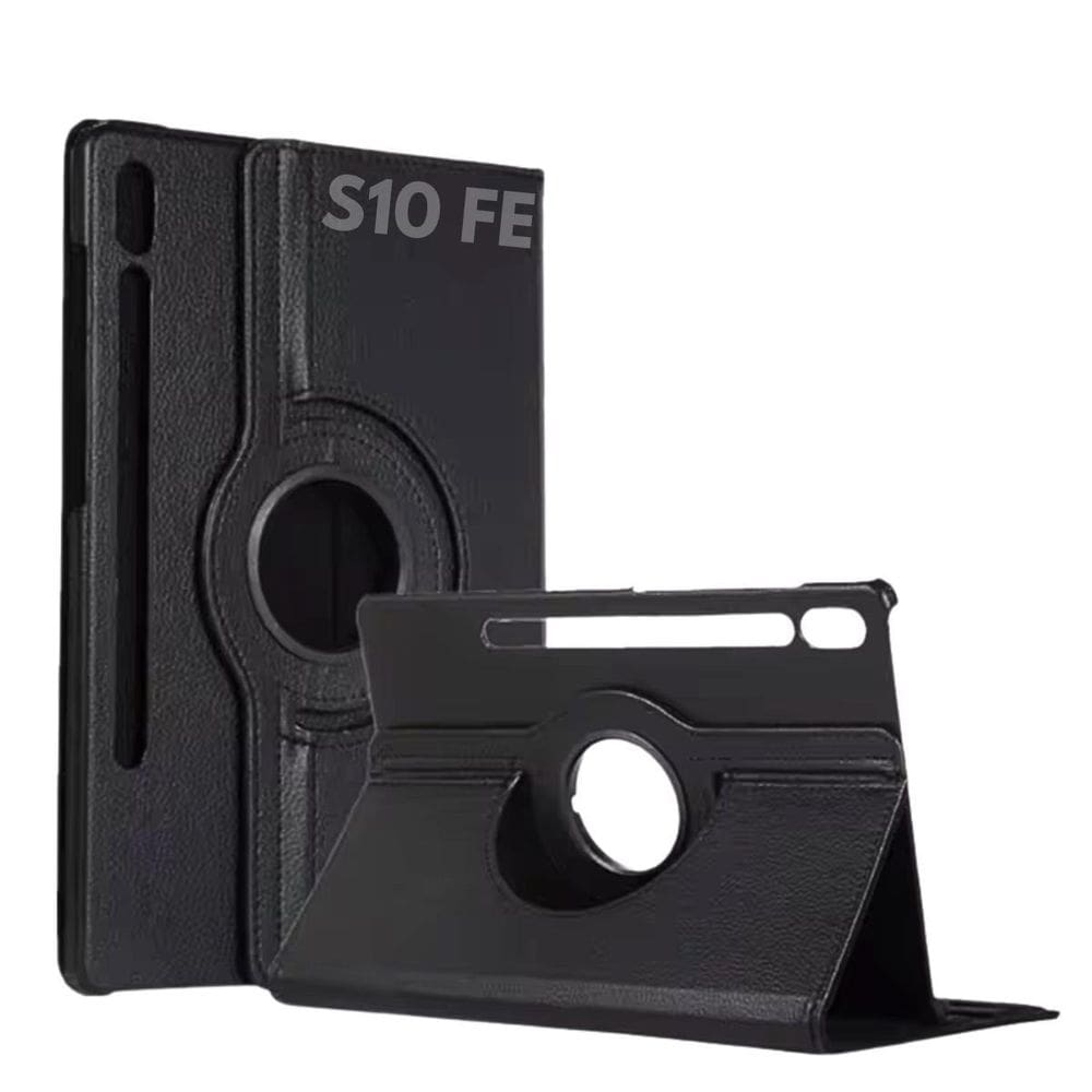 Capa Giratória Para Galaxy Tab S10Fe Sensor De Tela Fecho