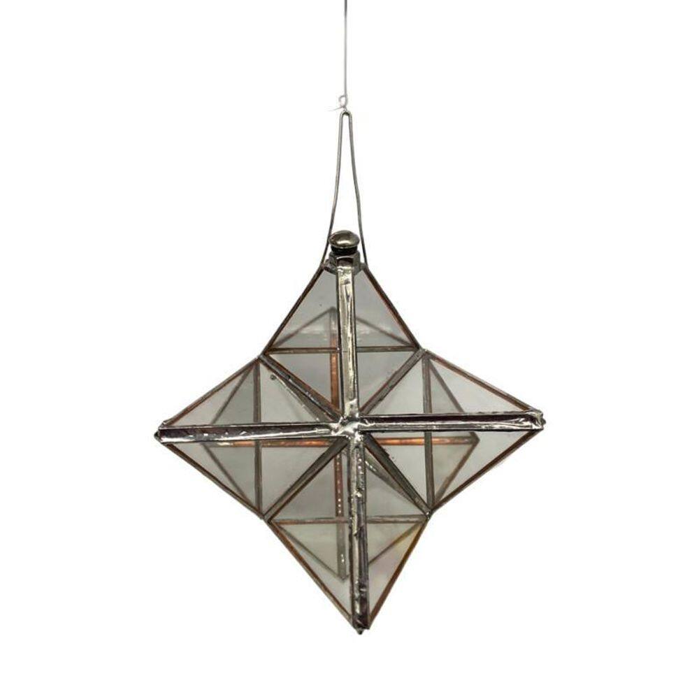 Prisma Dágua Feng Shui Em Vidro E Metal - Escolha O Modelo