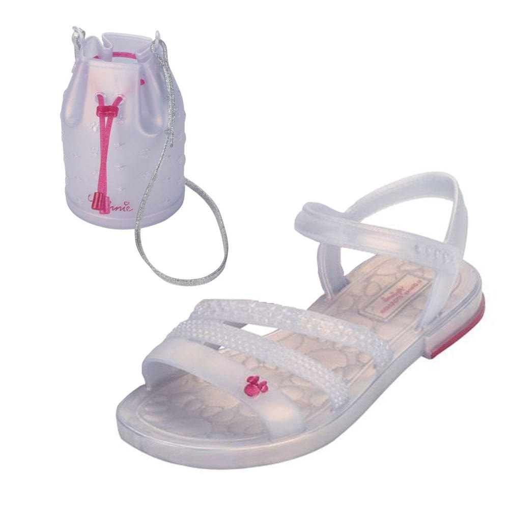 Sandália Infantil Menina Casual Minnie Conforto Style Bag