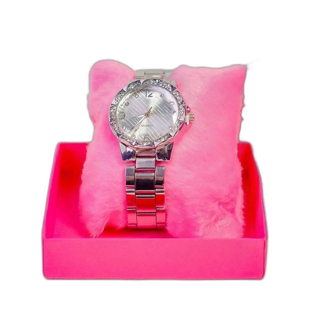 Relógio Feminino Prata Quartz A