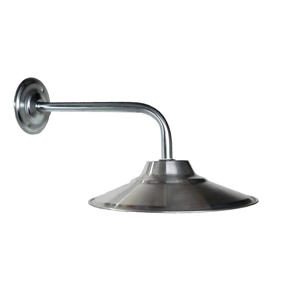 Kit Arandela Luminaria Prato Alumínio 100W Externo 110/220V