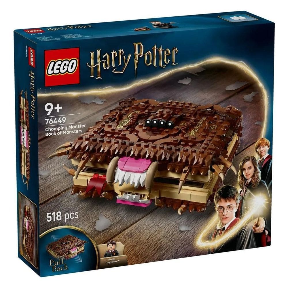 Harry Potter O Livro Monstruoso Dos Monstros Lego 76449
