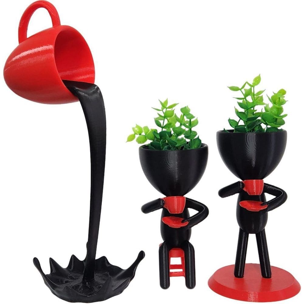 Cantinho Café Xícará Flutuante Vasos Bob Robert Plant