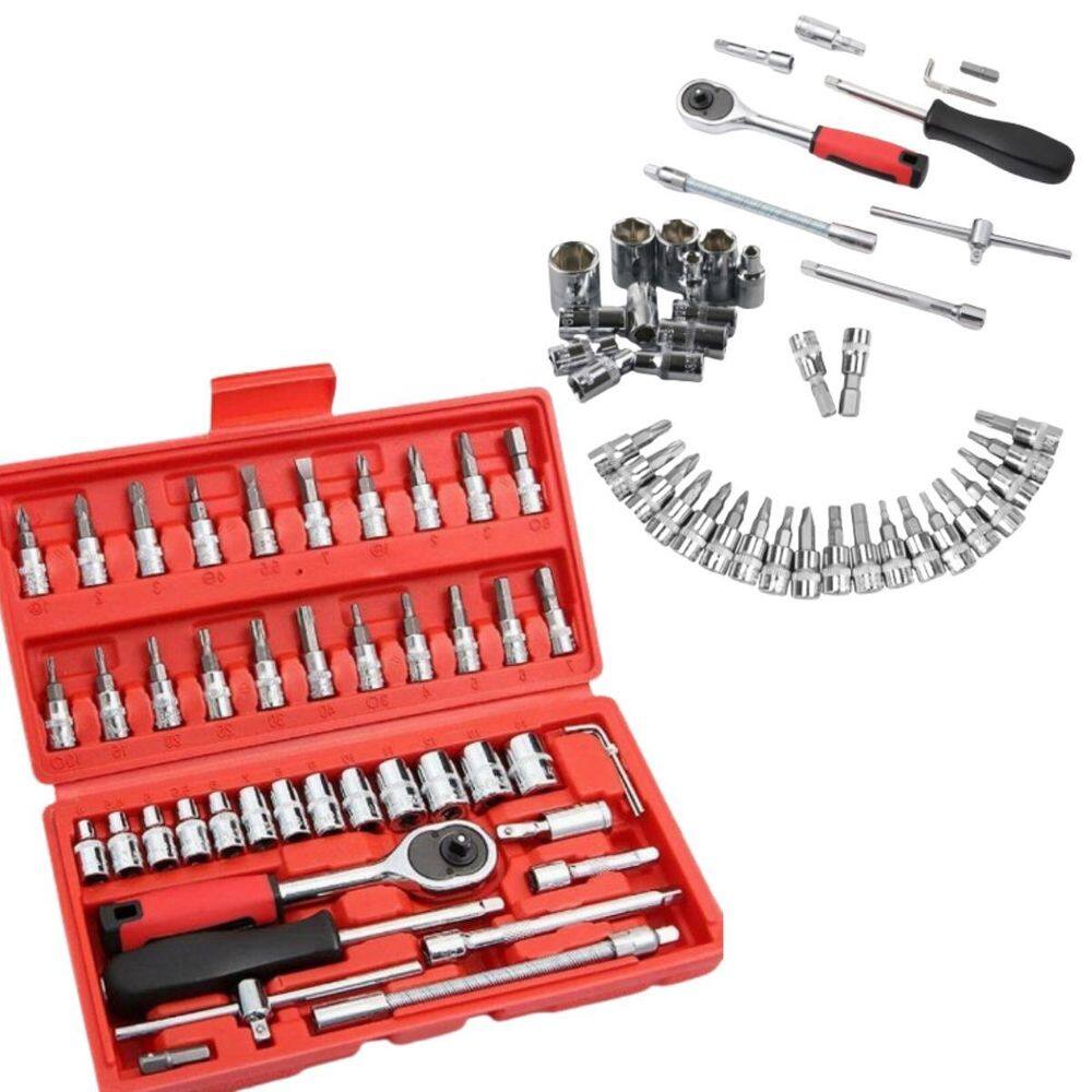 Kit De Ferramentas Com Chaves De Fenda Aço Carbono