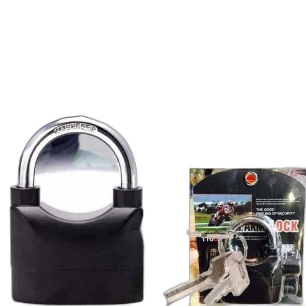 Cadeado Com Alarme Para Proteção Extra Da Sua Moto
