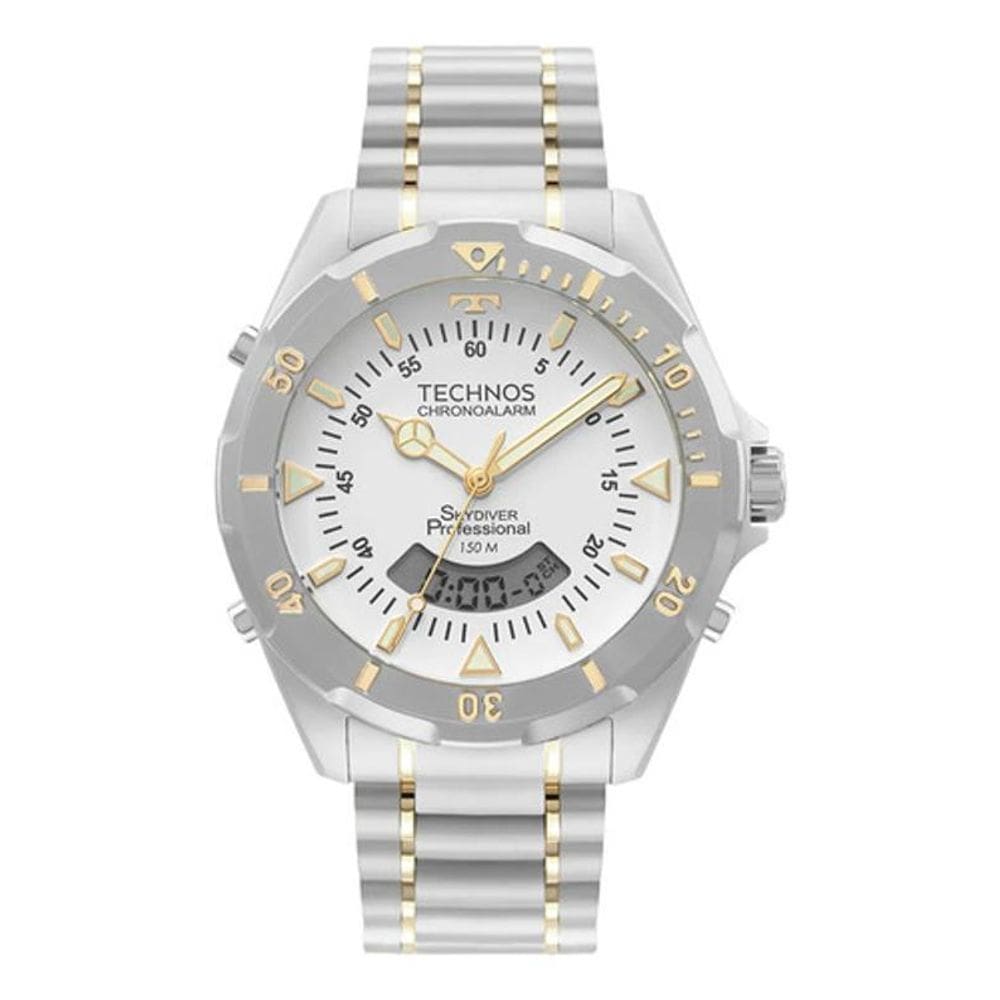 Relógio Technos Masculino Skydiver Bicolor Wt2050Axn/1B