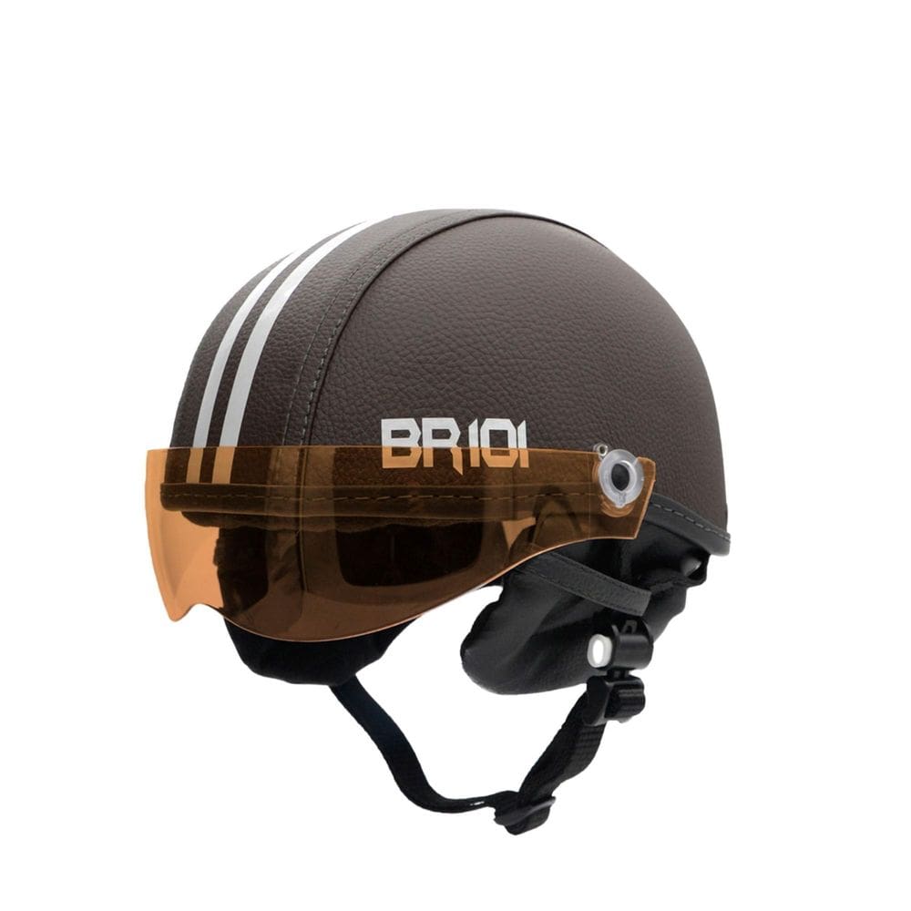 Capacete Bike/Scooter Coquinho Br 101 Cafe Vision G