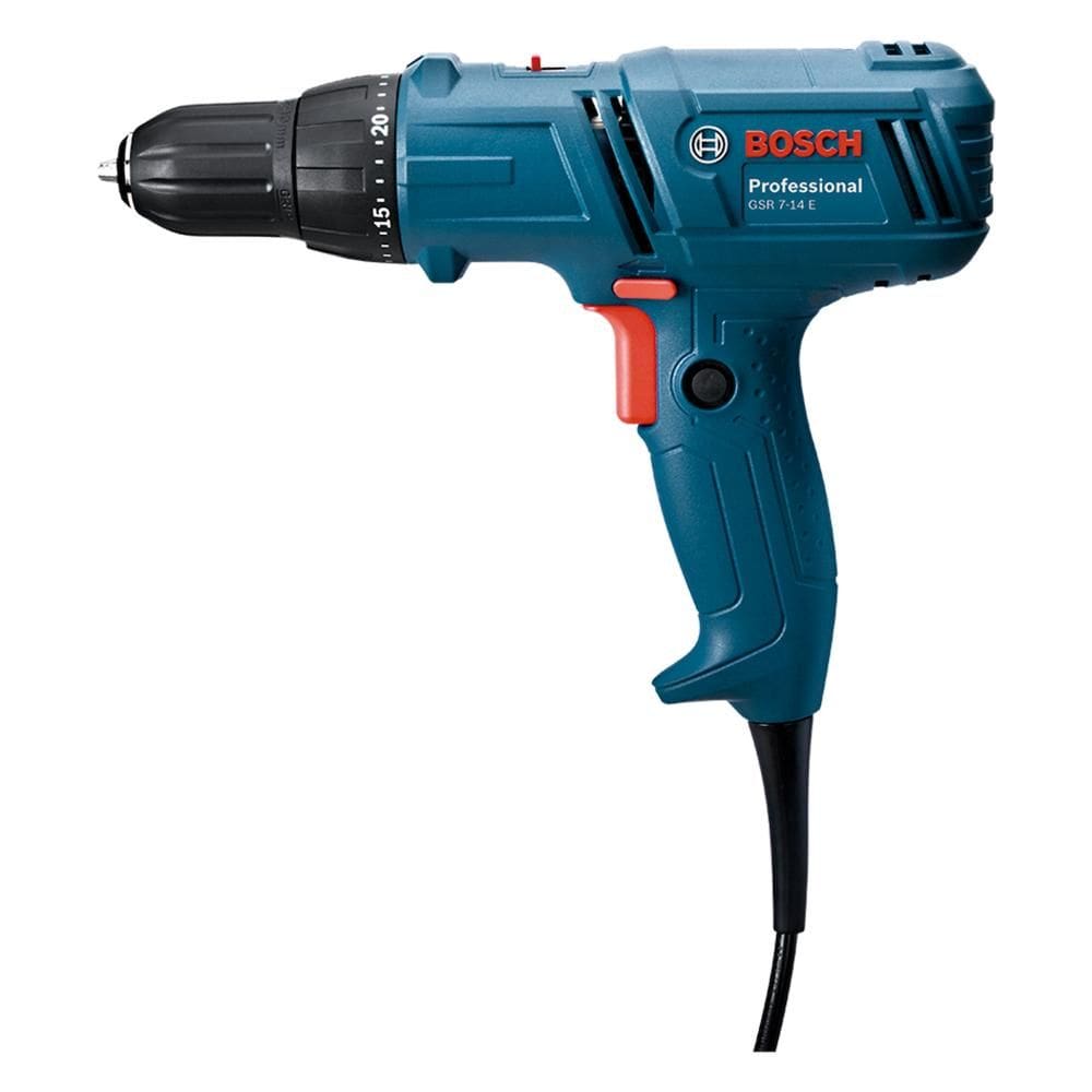 Parafusadeira E Furadeira Bosch com Fio GSR 7 14 220V