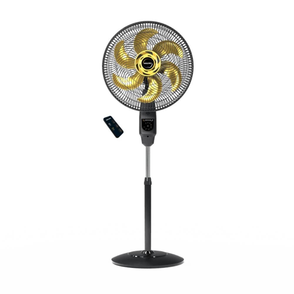 Ventilador De Coluna Mallory Ouro 6 Pás 40Cm 127V C/Controle