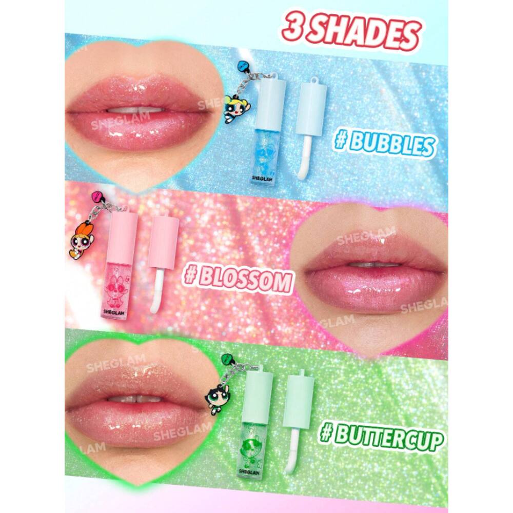 Brilho Labial Meninas Super Poderosas Docinho - Sheglam