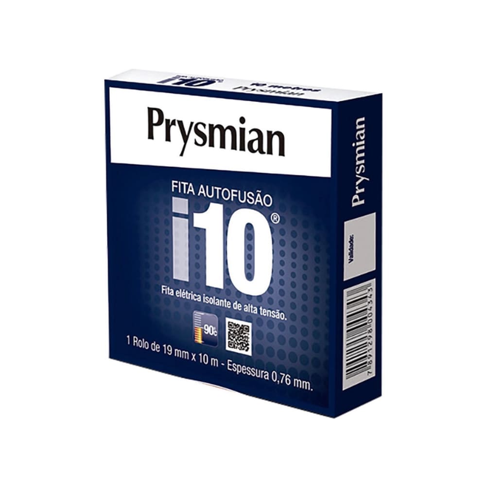 Fita Isolante Auto fusão 19mm x 10M Prysmian