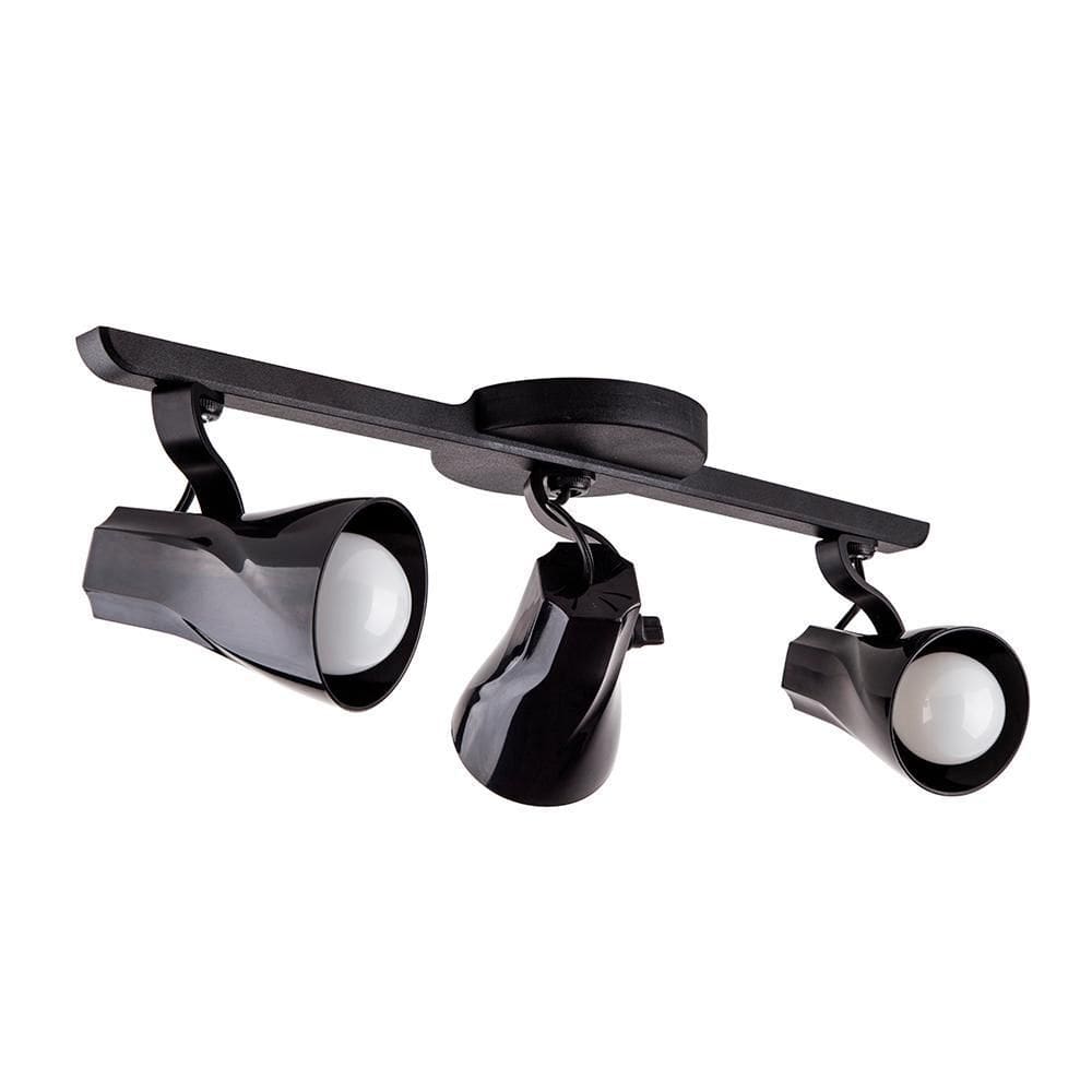 Luminária Teto Spot Trilho Triplo Direcionável Octa 3