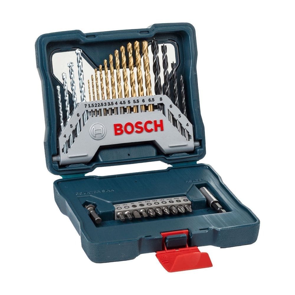 Jogo De Bits e Brocas Bosch 30 peças X-LINE