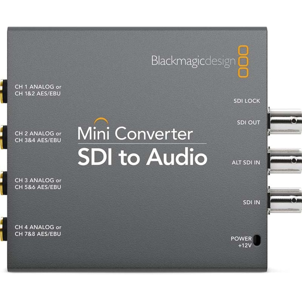 Blackmagic Design Sdi Para Audio Mini Converter
