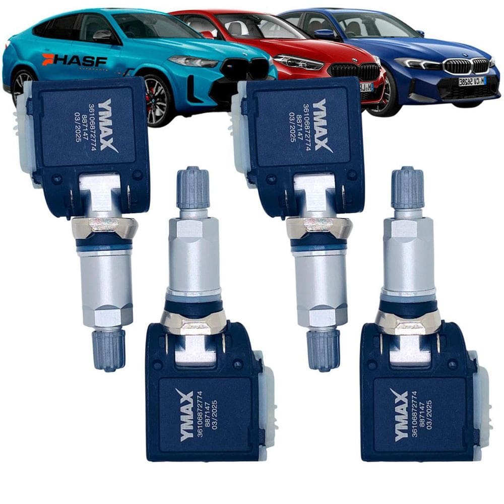 Kit 4 Sensor Pressão Pneu Tpms Bmw 116I 320I 328I X3 X5 Z4