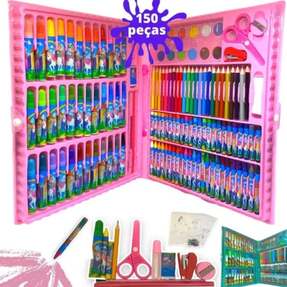 Maleta Escolar Para Pintar Com Desenhos A Barato