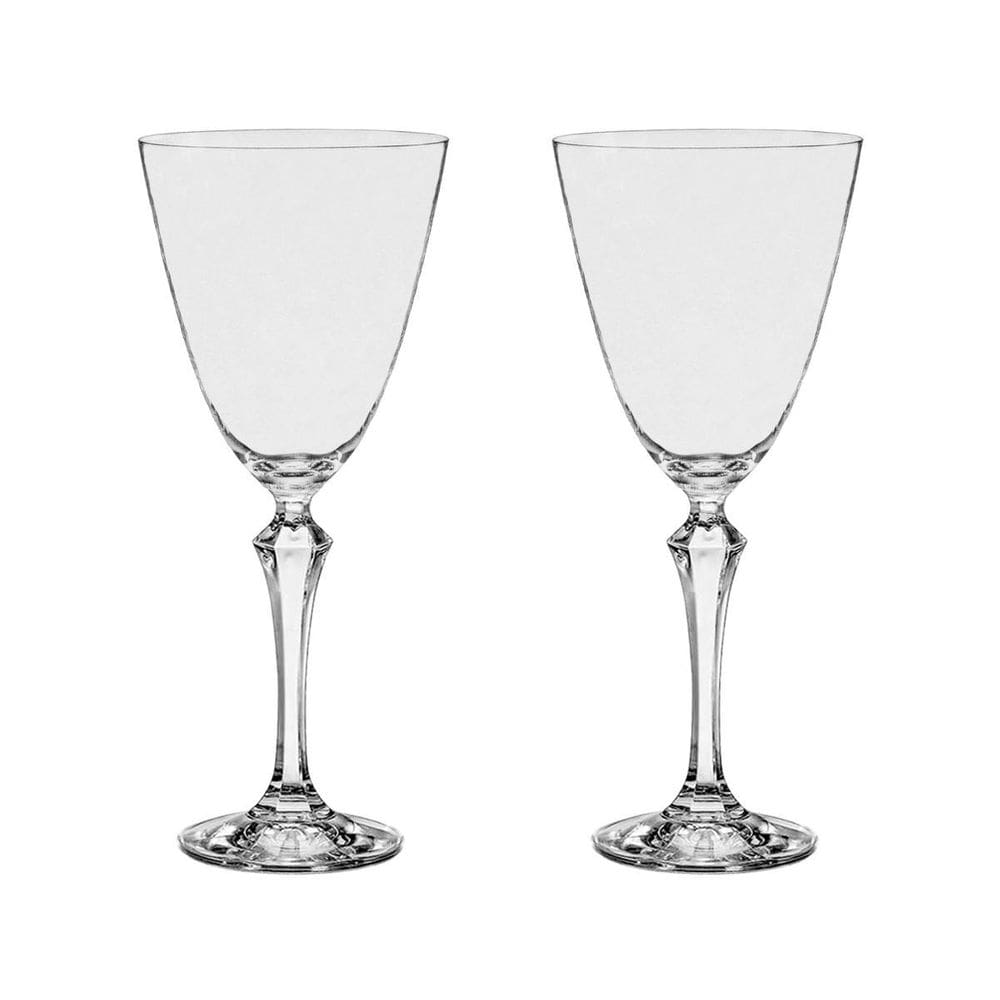 Jogo 2 Taças De Cristal Água 350 Ml Linha Elisabeth Bohemia