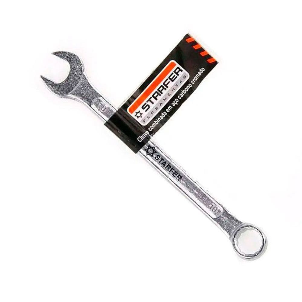 Chave Combinada Starfer Boca E Estrela Tamanho:10Mm
