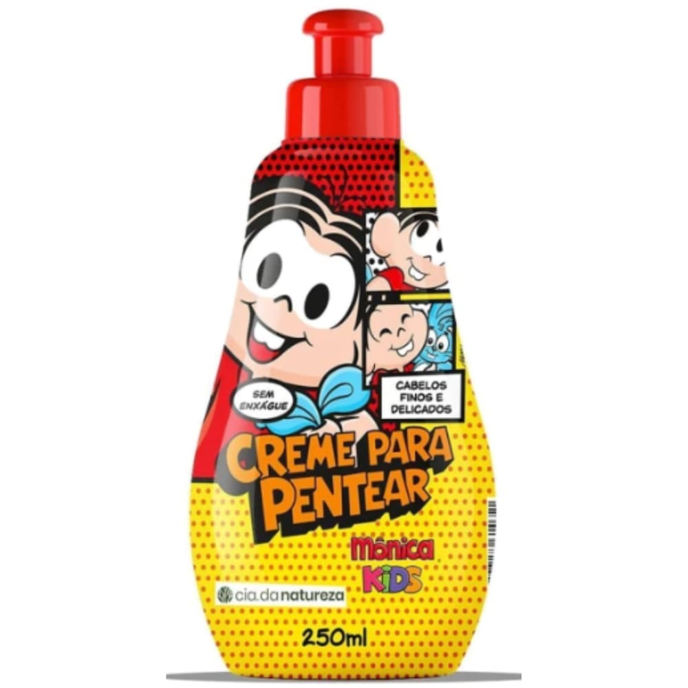 Creme para Pentear Mônia Kids Cabelos Finos e Delicados Cia da Natureza 250ml