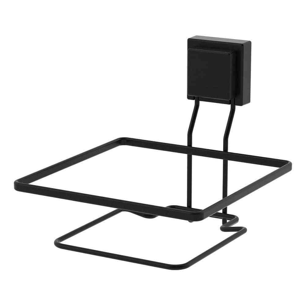 Suporte Para Lixeira 20cm Aço Carbono Ventosa Preto
