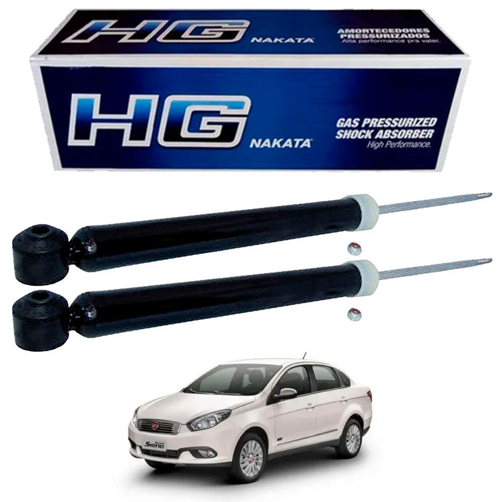 Par Amortecedor Traseiro Fiat Grand Siena 2012 2013 2014