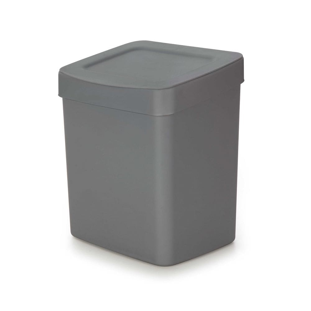 Lixeira de Pia Cozinha Retangular com Tampa 2,5L PP Forma