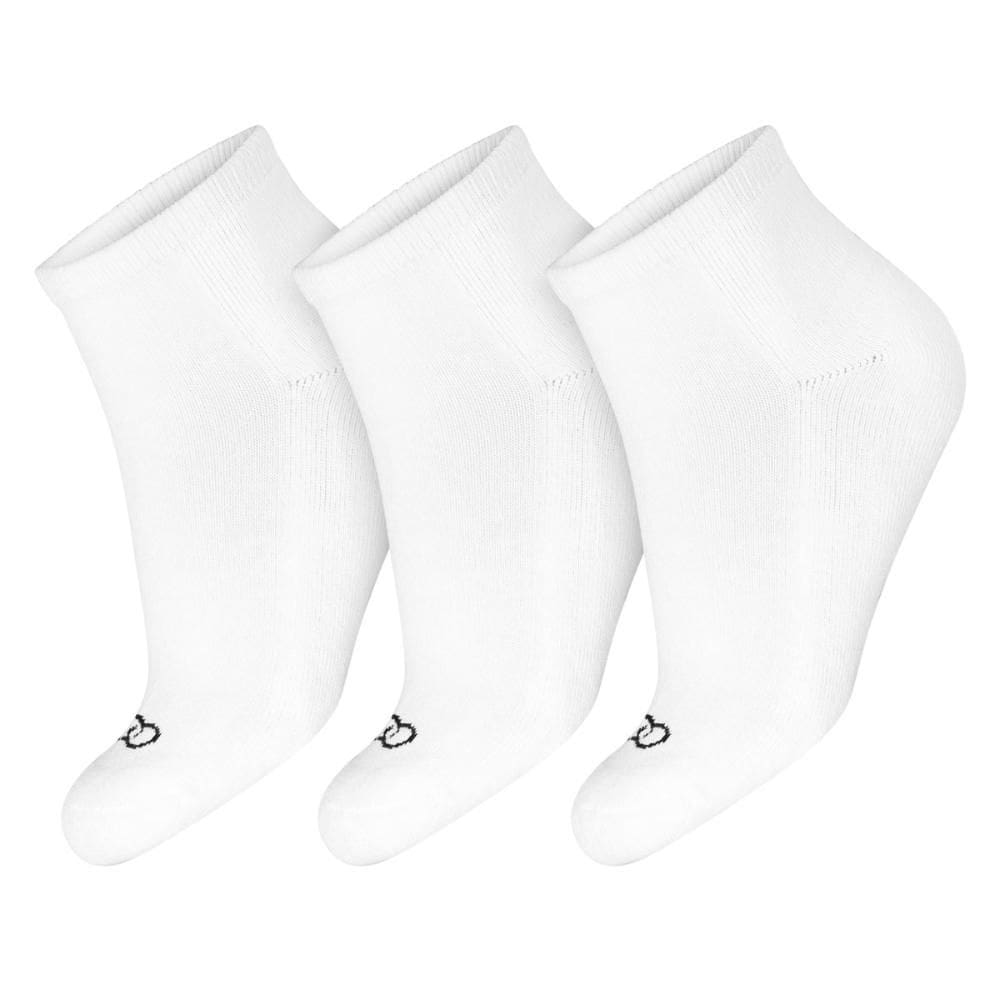 Meia Olympikus Cano Curto - Pack Com 3 Pares 39 Ao 44 - Branca