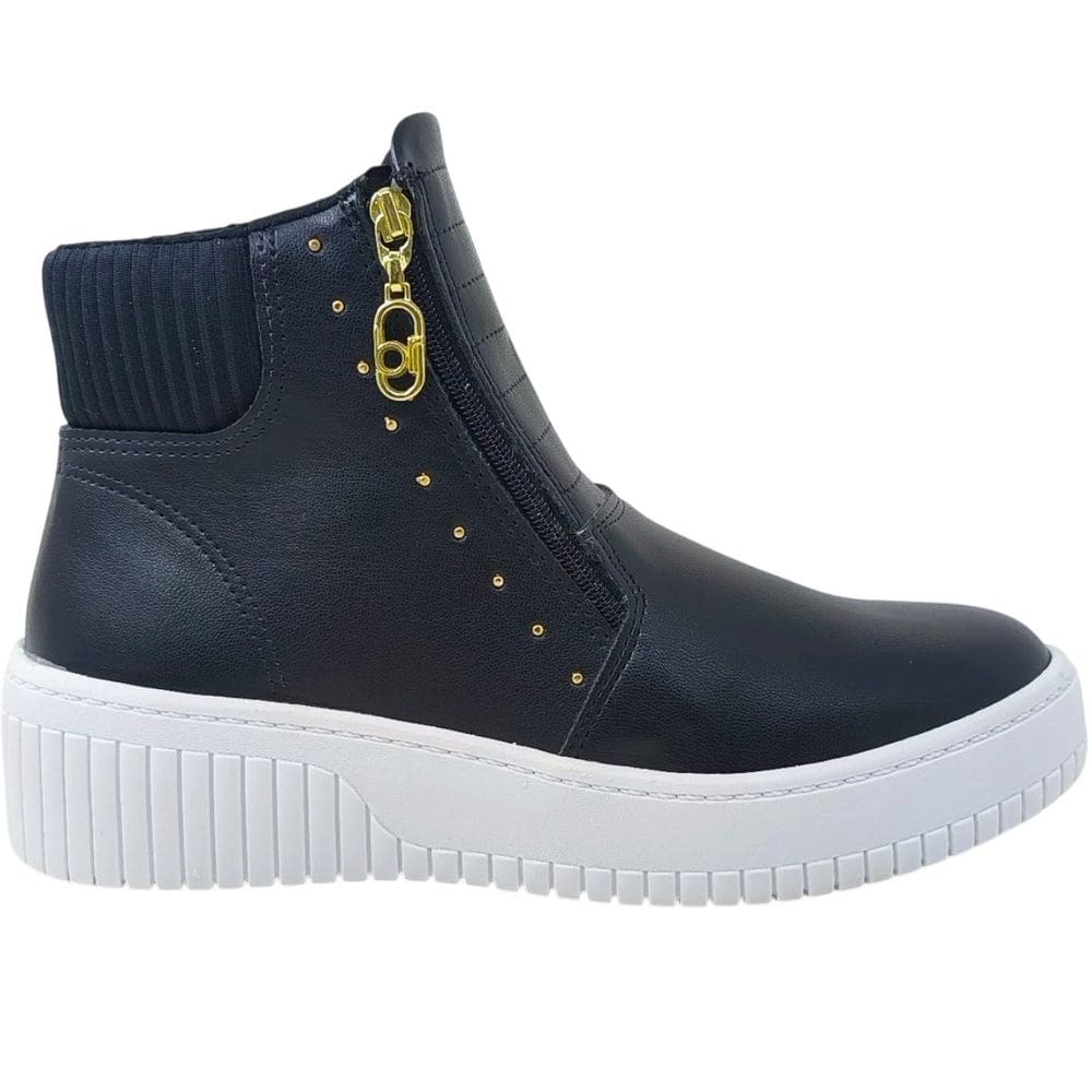 Tênis Feminino Botinha Casual Dia a Dia Passeio Trabalho Conforto Beira Rio 4316.109