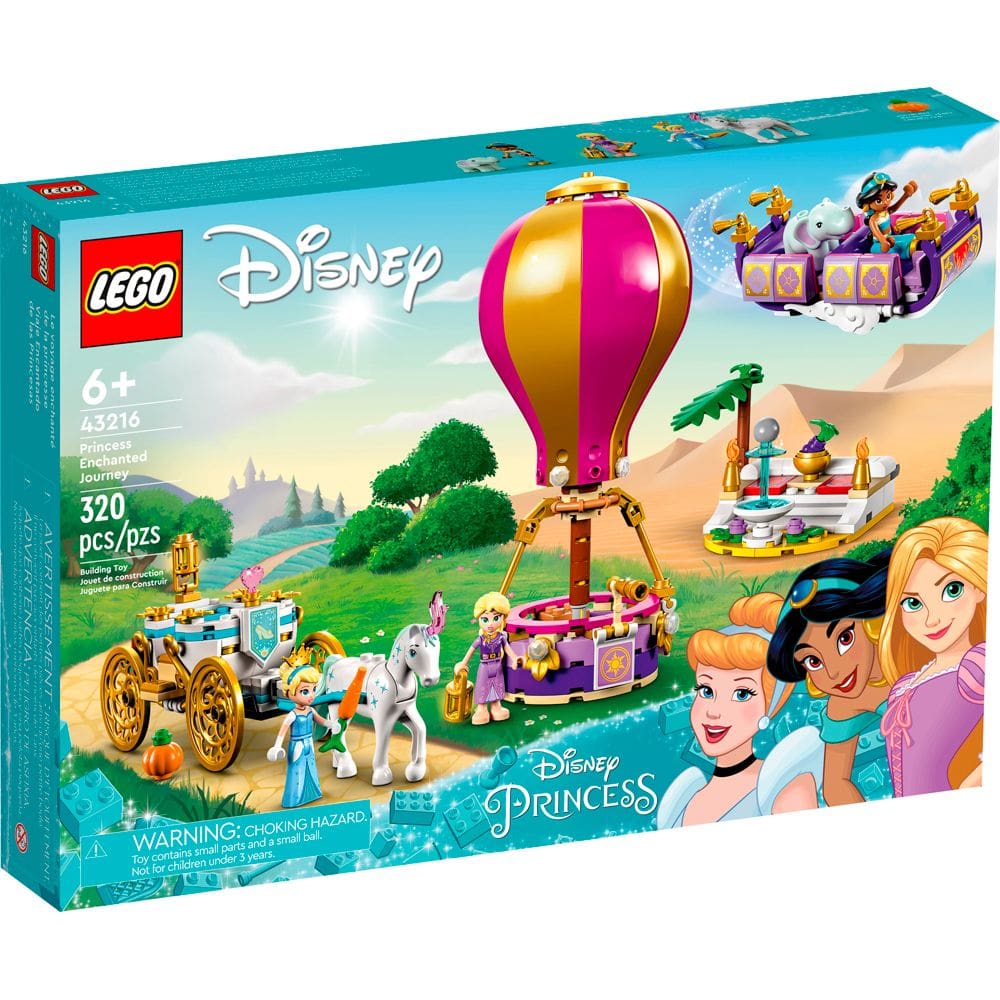 Lego Disney Princess Viagem Encantada Princesas 43216 320pcs