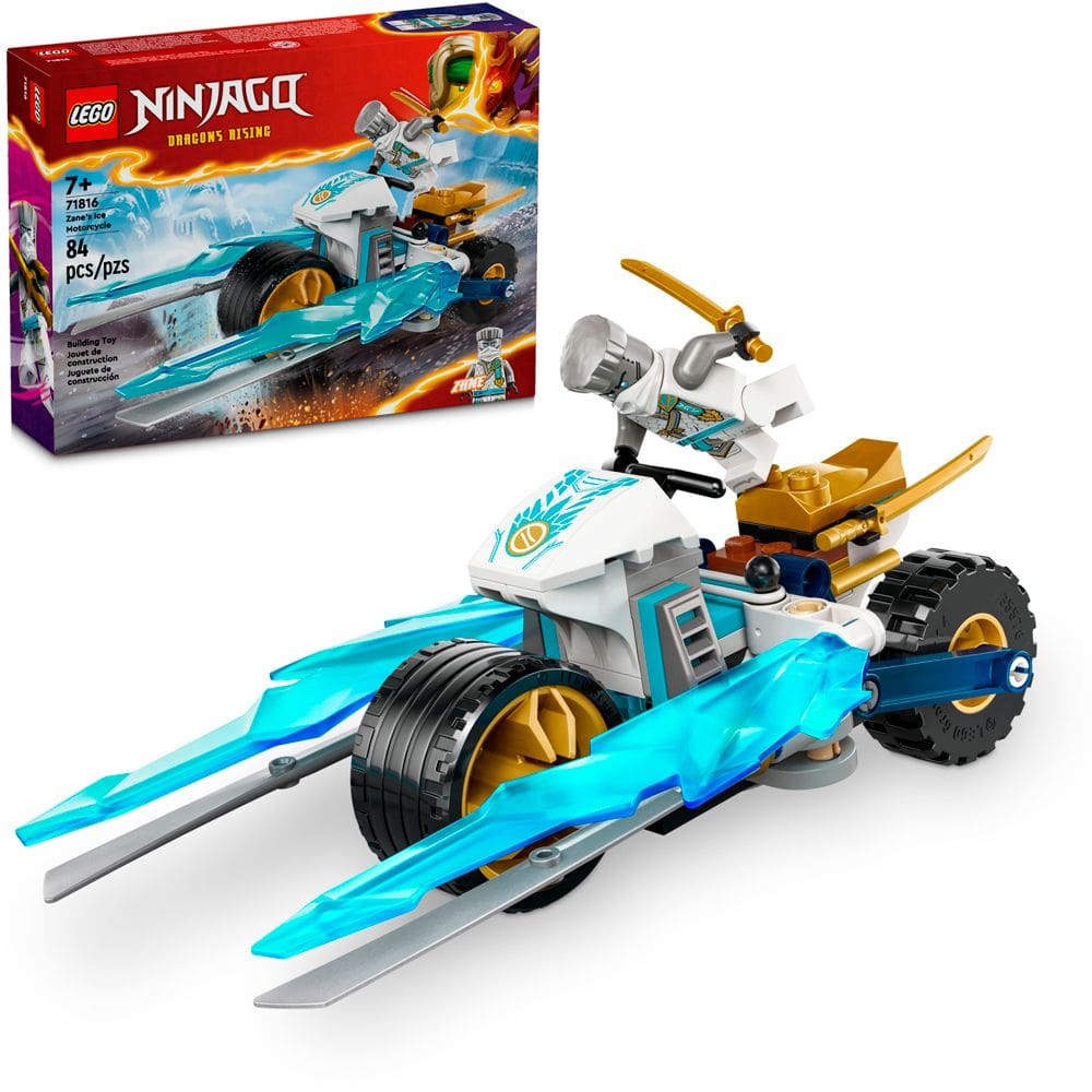 Lego Ninjago Moto de Gelo do Zane 71816 com 84pcs